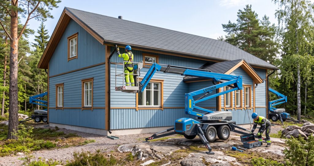 Henkilönostimen vuokraus.